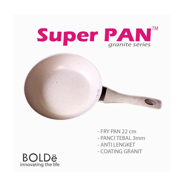 Bolde Super Pan Fry Pan 22CM - Biege